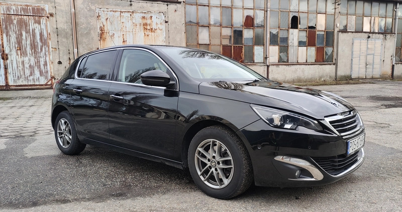 Peugeot 308 cena 36900 przebieg: 139000, rok produkcji 2015 z Zamość małe 106